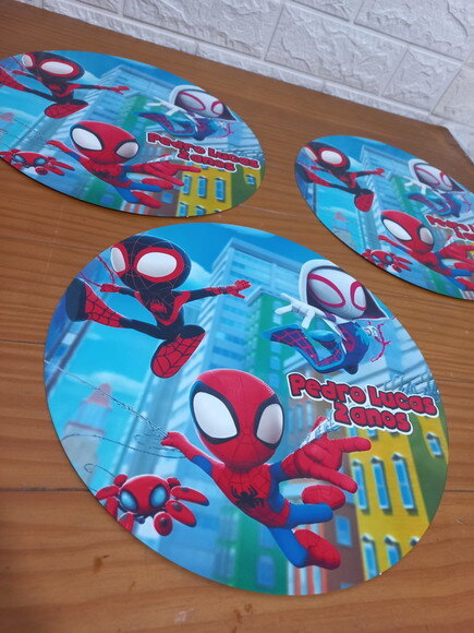 Sousplat 29cm - Homem Aranhaverso
