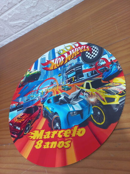 Sousplat 29cm - Hot Wheels 1