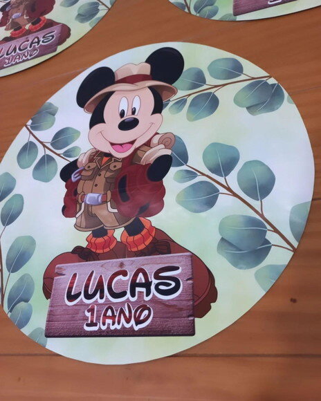 Sousplat 29cm - Mickey Safari 2