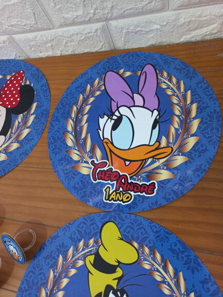 Sousplat 29cm - Turma do Mickey