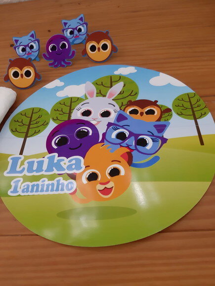 Sousplat Bolofofo Personalizado
