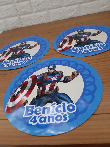 Sousplat Capitão América