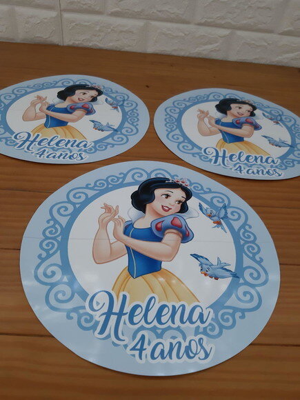 Sousplat Branca de Neve