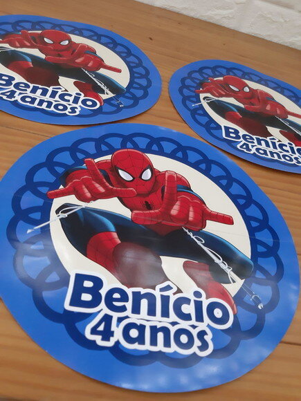 Sousplat Homem Aranha