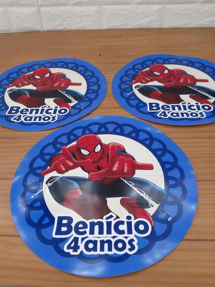 Sousplat Homem Aranha