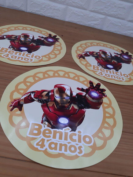 Sousplat Homem de Ferro