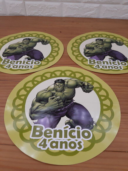 Sousplat Hulk