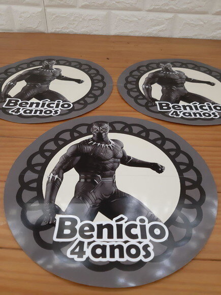 Sousplat Pantera Negra