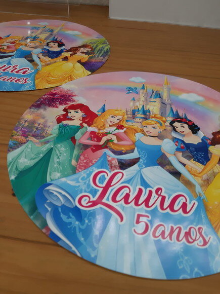 Sousplat Personalizado Princesas