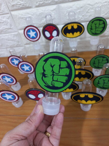 Tubete Personalizado Heróis