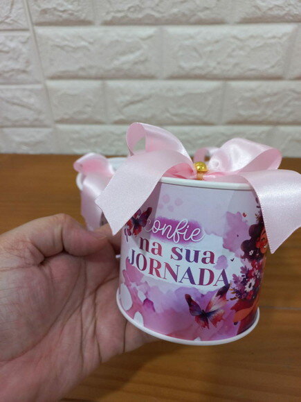 Tubolata Surpresa Personalizada 8x8cm