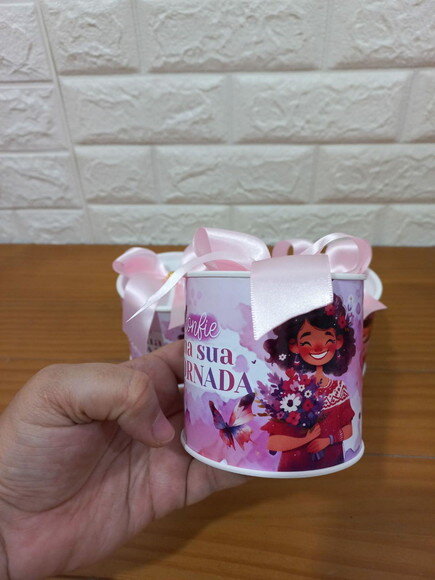 Tubolata Surpresa Personalizada 8x8cm