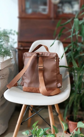 Mochila 2 em 1 Terracota