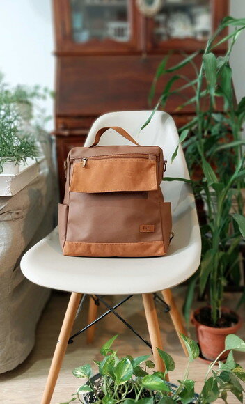 Mochila 2 em 1 Terracota