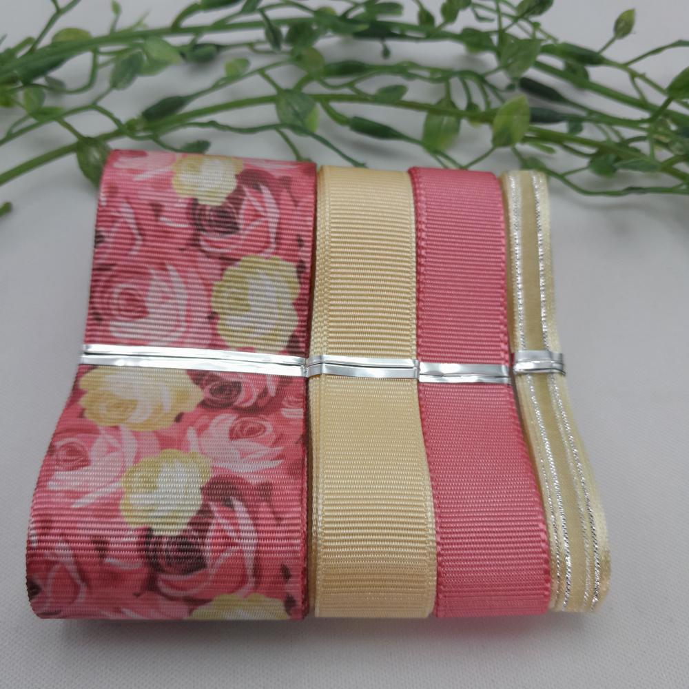 Kit de Fitas Coordenadas para Laços e Artesanato