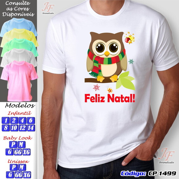 Camiseta Personalizada Ano Novo Natal Reveillon