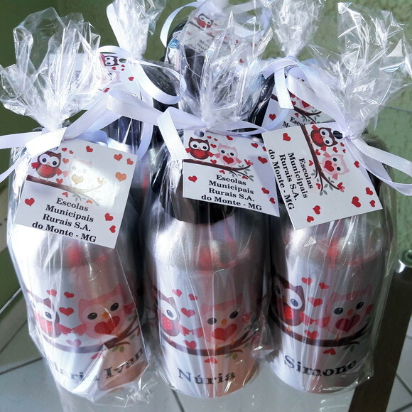 Squeeze Garrafa Alumínio 500 ml Dia dos Professores