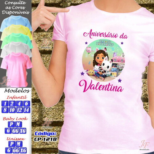 01 Camiseta Adulto ou Infantil Qualquer Tema!
