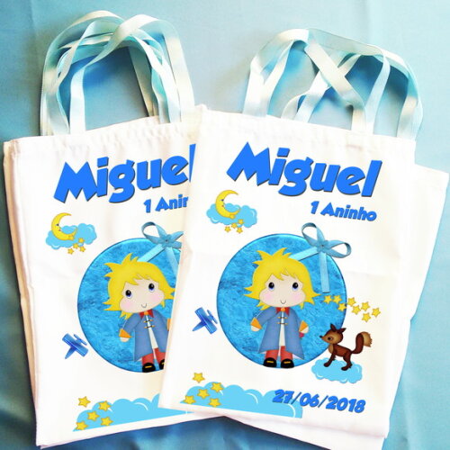 Bolsinha Ecobag Sacolinha Personalizada Qualquer Tema!