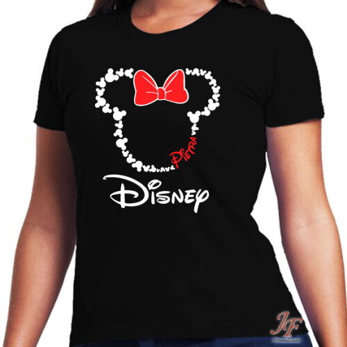 Camisa Viagem Família Disney | 06 Unidades | 100% Algodão