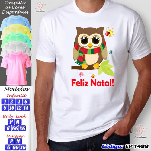 Camiseta Personalizada Ano Novo Natal Reveillon