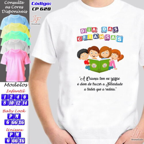 Camiseta Personalizada Dia das Crianças