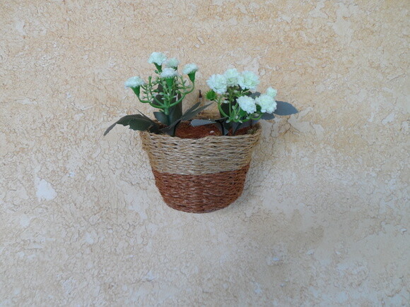 Arranjo Floral em Vaso de Parede