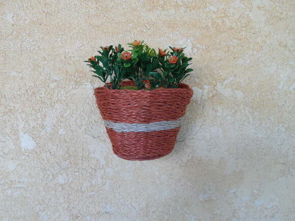 Arranjo Floral em Vaso de Parede