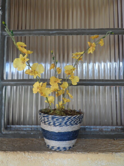 Arranjo Floral em Vaso de Parede