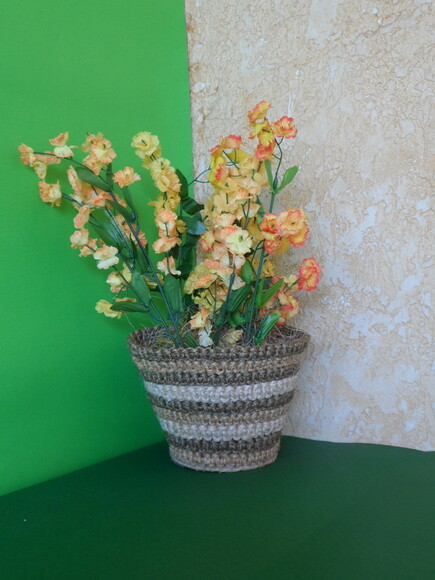 Arranjo Floral em Vaso de Parede