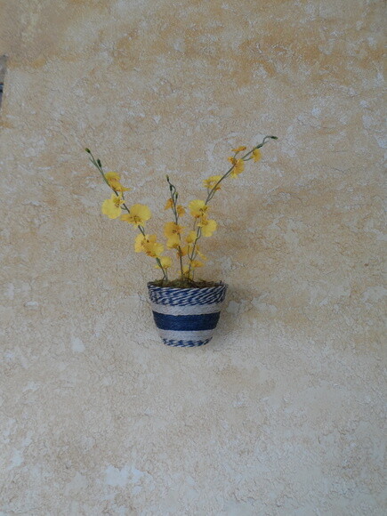 Arranjo Floral em Vaso de Parede