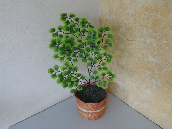 Arranjo Floral em Vaso de Sisal