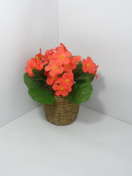 Arranjo Floral em Vaso de Sisal