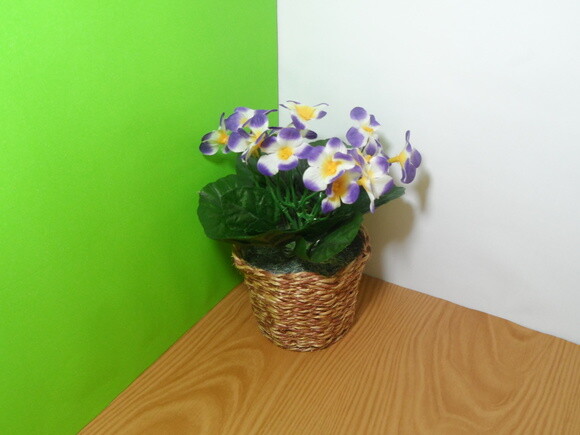 Arranjo Floral em Vaso de Sisal