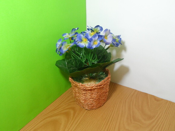 Arranjo Floral em Vaso de Sisal