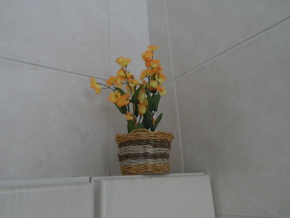 Arranjo Floral em Vaso de Sisal
