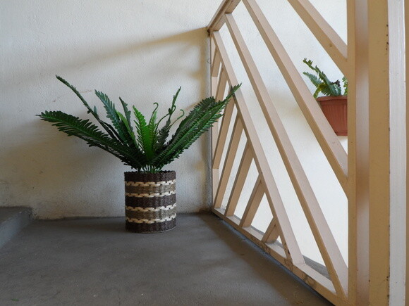 Arranjo Floral em Vaso de Sisal