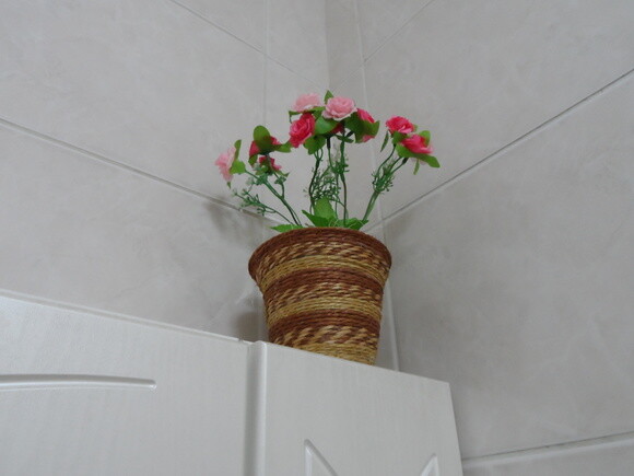 Arranjo Floral em Vaso de Sisal