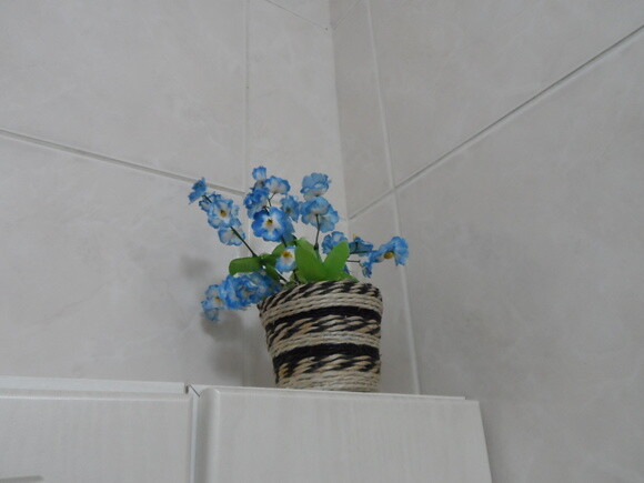 Arranjo Floral em Vaso de Sisal