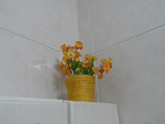 Arranjo Floral em Vaso de Sisal