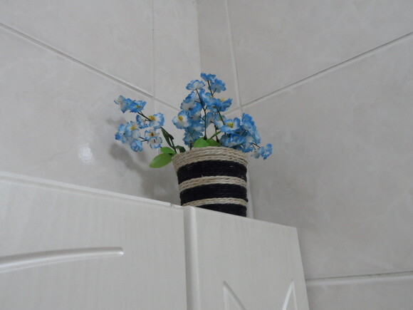 Arranjo Floral em Vaso de Sisal