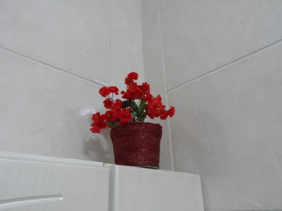 Arranjo Floral em Vaso de Sisal