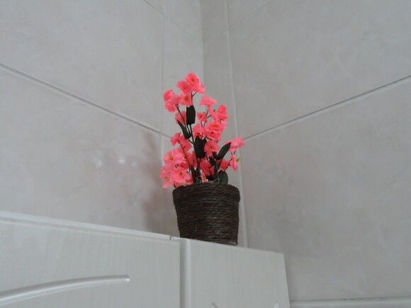 Arranjo Floral em Vaso de Sisal