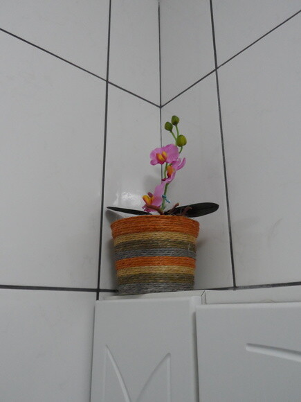 Arranjo Floral em Vaso de Sisal