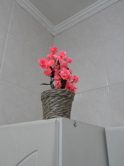 Arranjo Floral em Vaso de Sisal