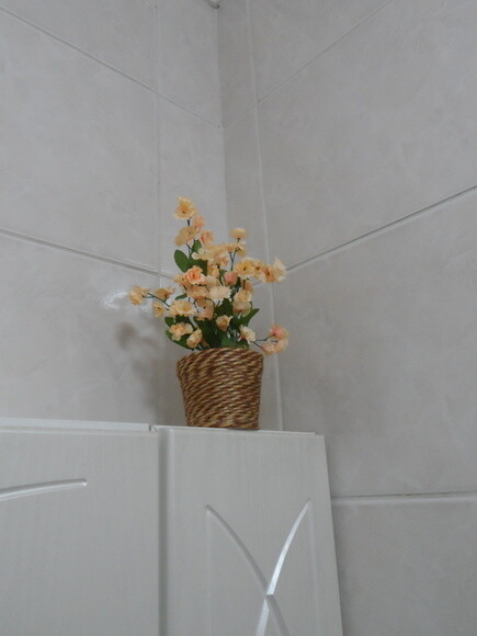 Arranjo Floral em Vaso de Sisal