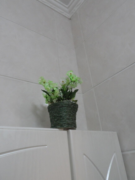 Arranjo Floral em Vaso de Sisal