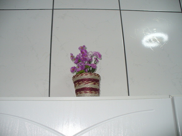 Arranjo Floral em Vaso de Sisal