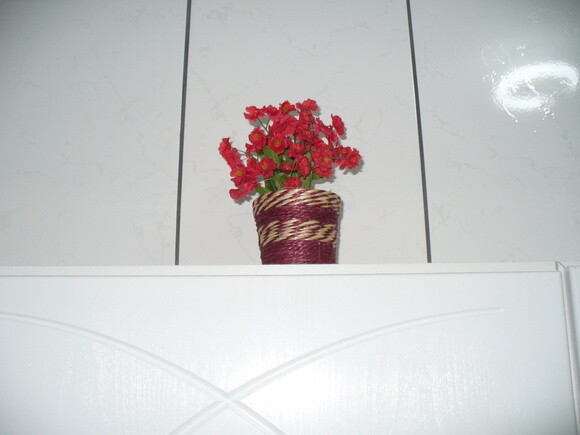 Arranjo Floral em Vaso de Sisal