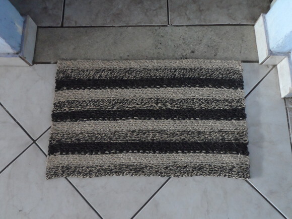 Capacho de Sisal com Antiderrapante